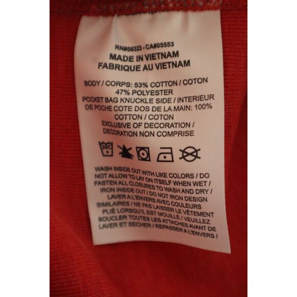 Nike FB8002-672 Men's Sz L-Tall Red/Black Sportswear Tech Fleece Joggers - Picture 4 of 13